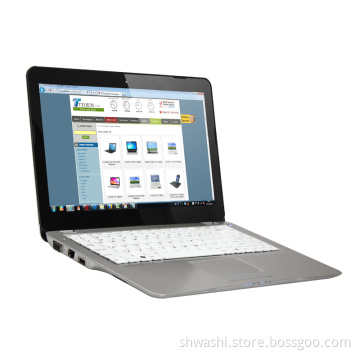 13.3 Inch Mini Notebook 250GB Portable Ultrabook Notebook Laptop Custom Logo